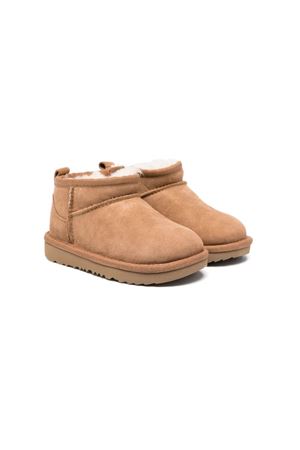 brown leather ankle-boots UGG KIDS | 1130750TCHE